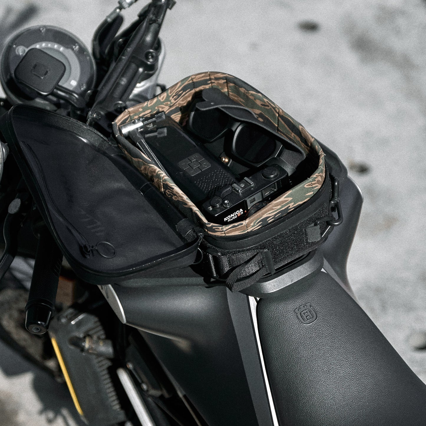 "RAINSTOPPER" magnetic tank bag for Svartpilen 401/250/200/125 Gen 2 (2020-2023)