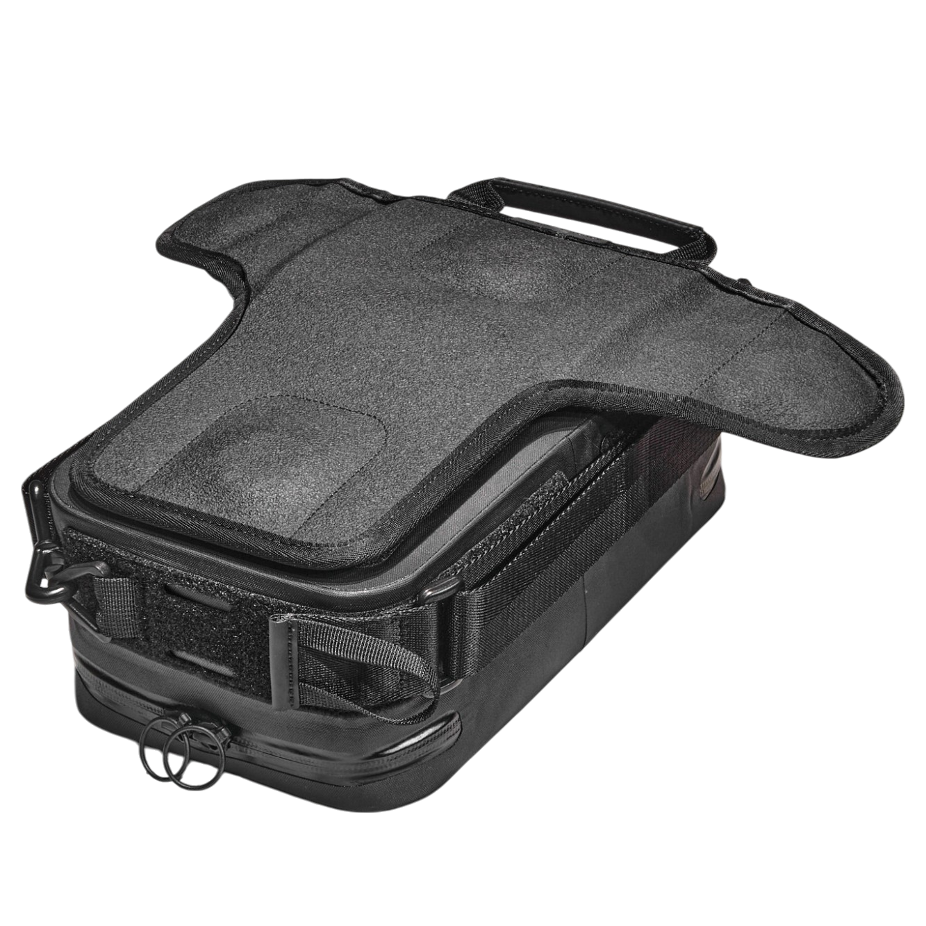 "RAINSTOPPER" Water-Resistant Magnetic Motorcycle Gas Tank Bag / Convertible Sling Bag