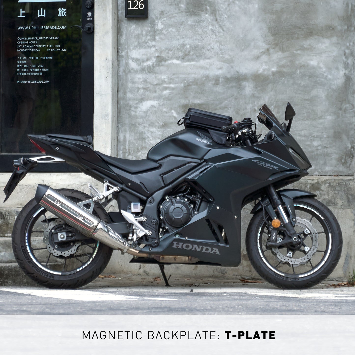 “RAINSTOPPER”防雨磁吸油箱包 Honda CBR500R 適用