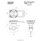 Quad Lock mirror mount