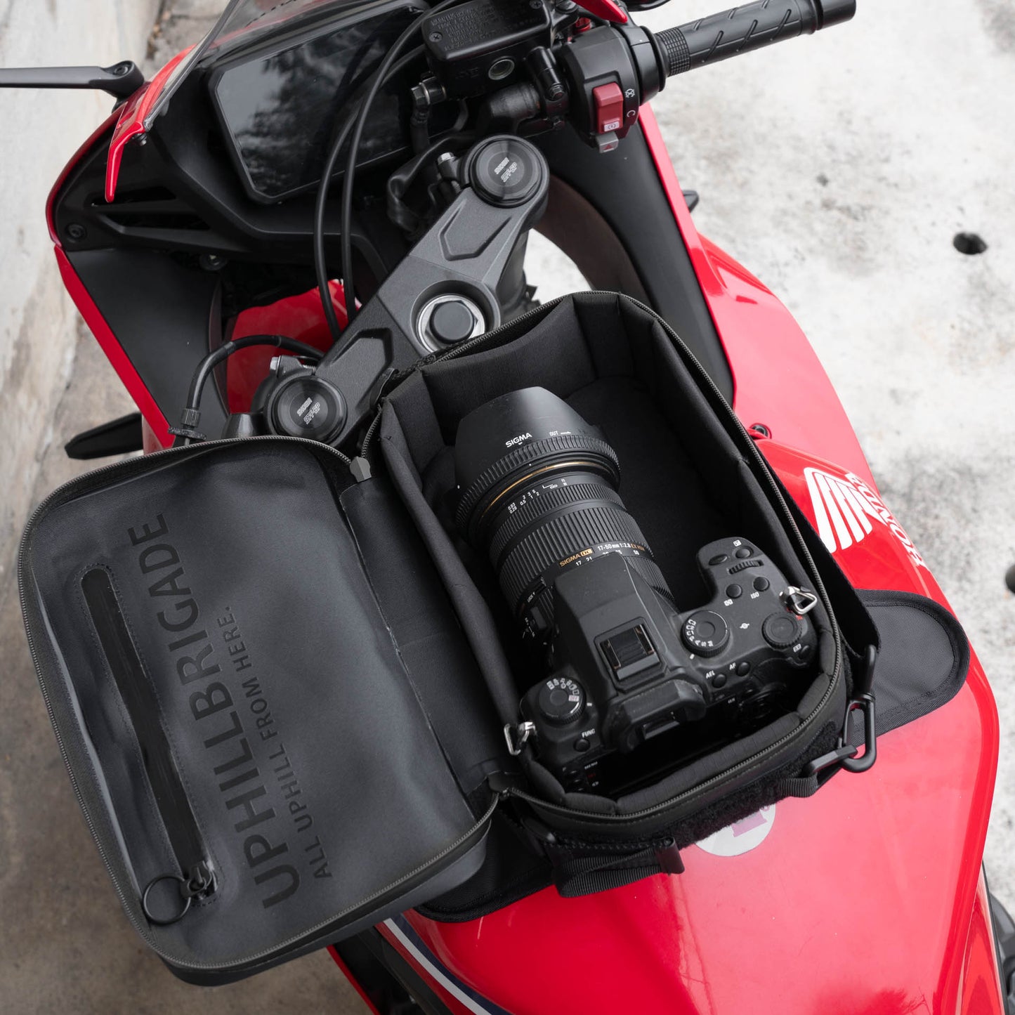 早鳥預購價（九月開始出貨）：上山旅 Rainstopper 防雨磁吸油箱包 Honda CBR650R 適用