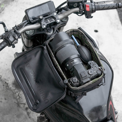 Pre-order (ship in September): "Rainstopper" magnetic tank bag for Honda CB650R