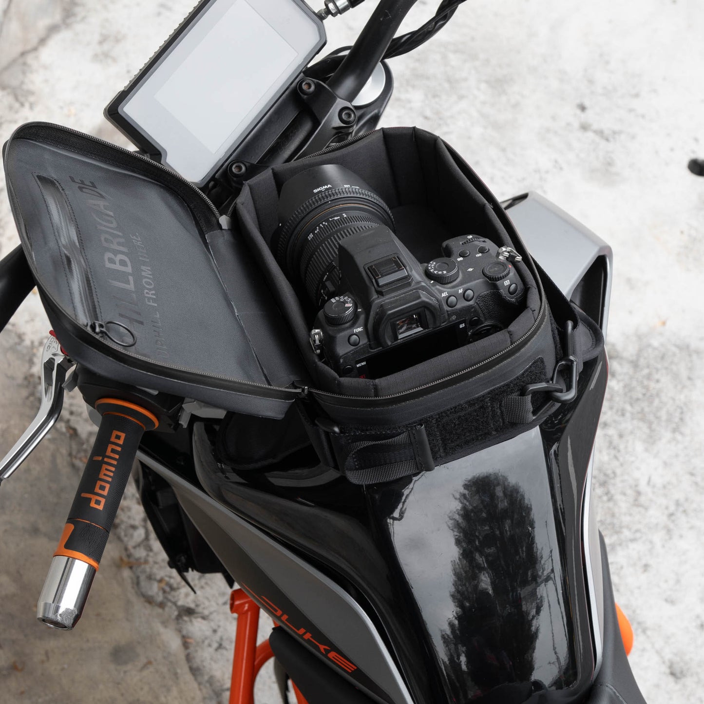 Pre-order special price: "Rainstopper" magnetic tank bag for KTM 390 Duke