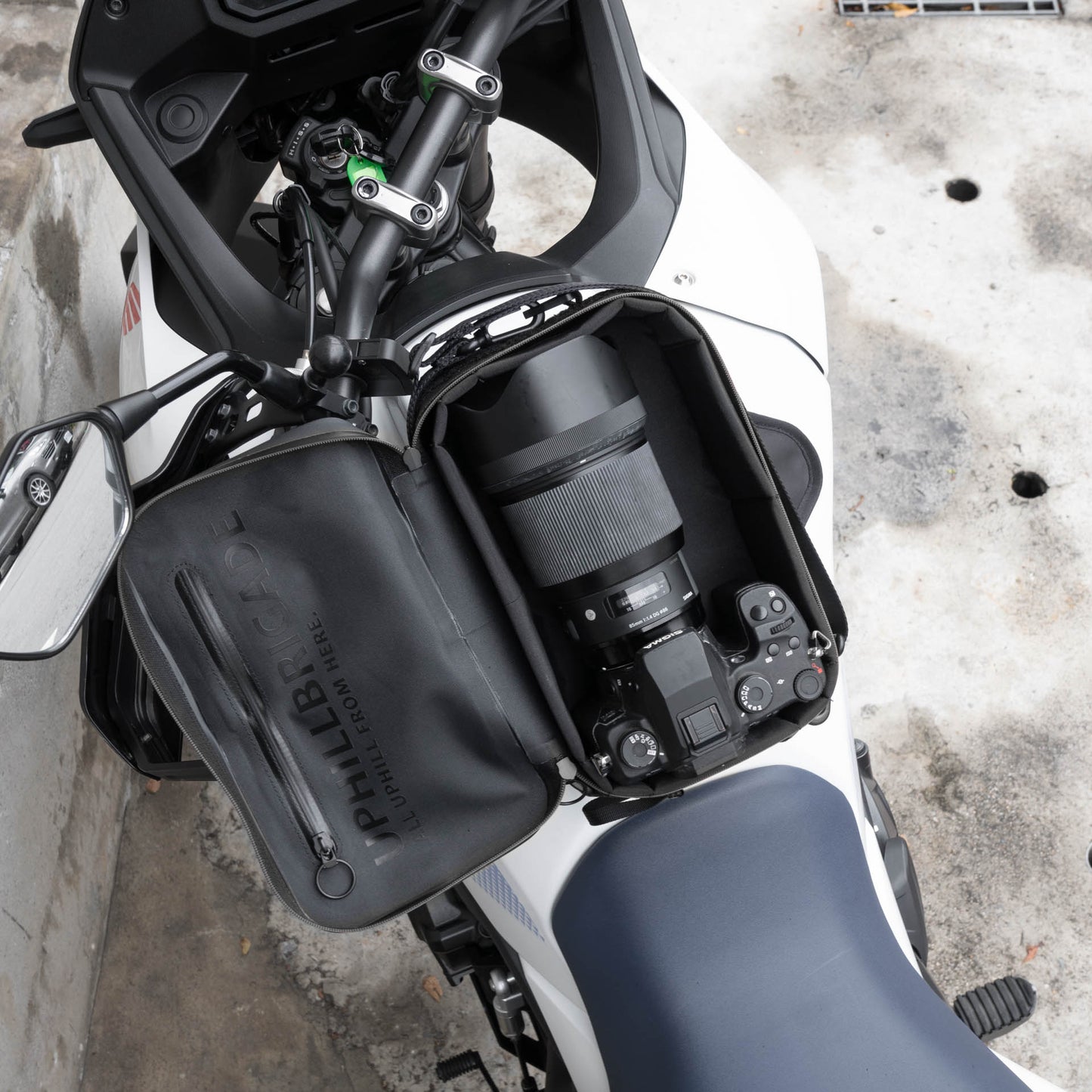 早鳥預購價（九月開始出貨）：上山旅 Rainstopper 防雨磁吸油箱包 Honda XL750 Transalp 適用