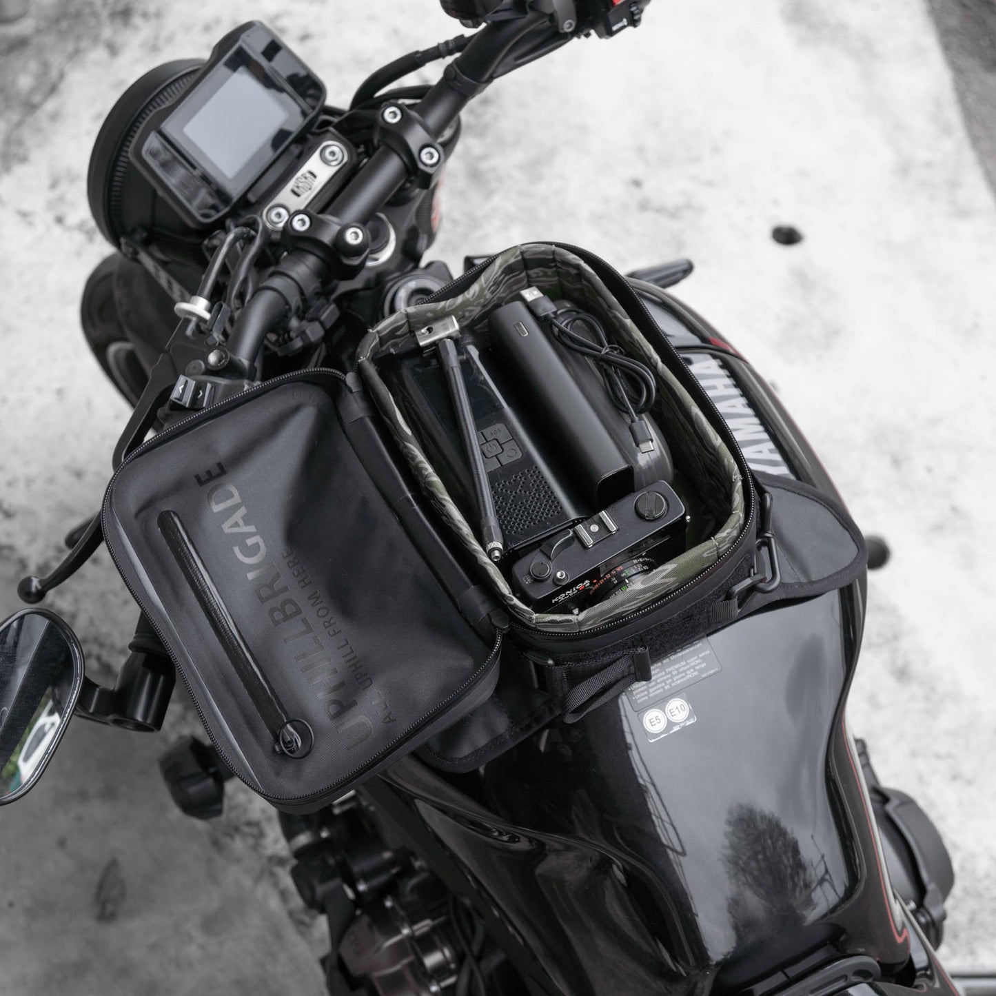 早鳥預購價（九月開始出貨）：上山旅 RAINSTOPPER 防雨磁吸油箱包 Yamaha XSR900 二代適用