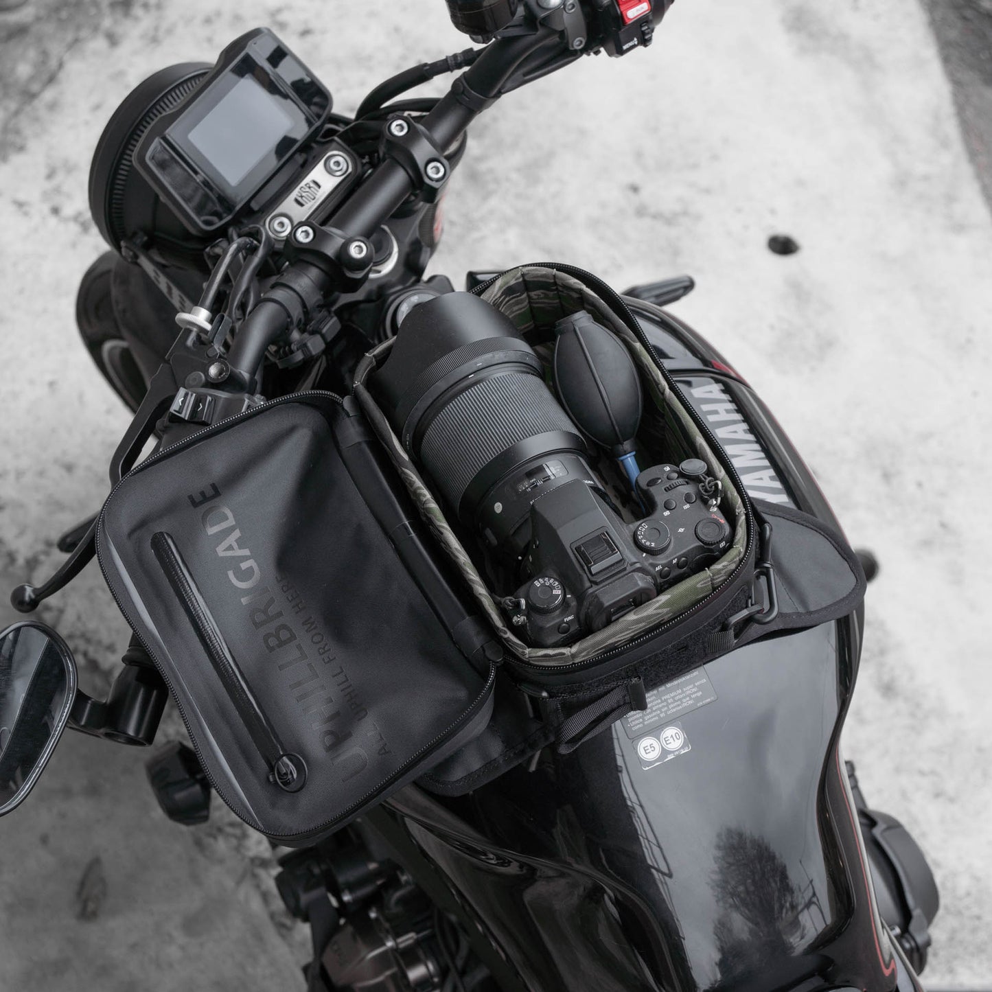 早鳥預購價（九月開始出貨）：上山旅 RAINSTOPPER 防雨磁吸油箱包 Yamaha XSR900 二代適用