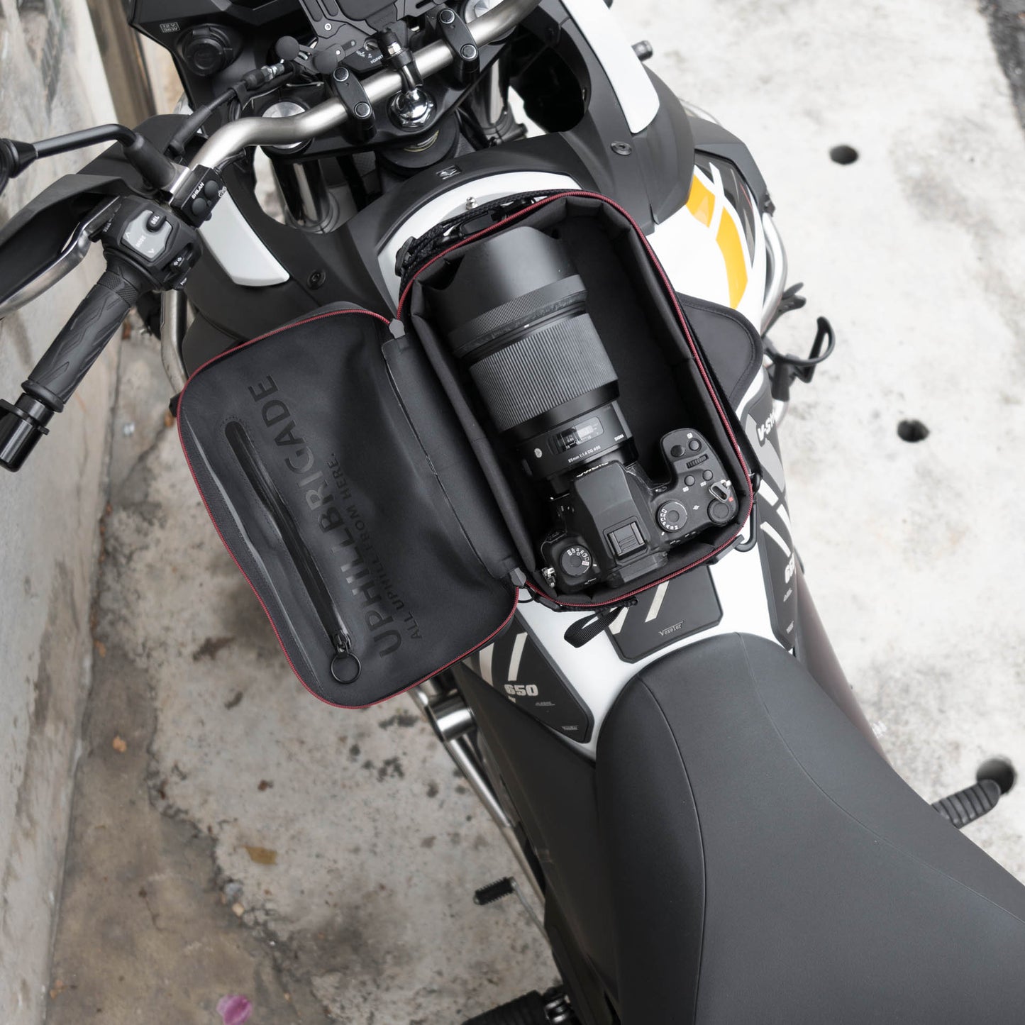 早鳥預購價：上山旅 Rainstopper 防雨磁吸油箱包 Suzuki V-Strom 800 適用