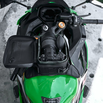 Pre-order special price: "Rainstopper" magnetic tank bag for Kawasaki ZX-4RR
