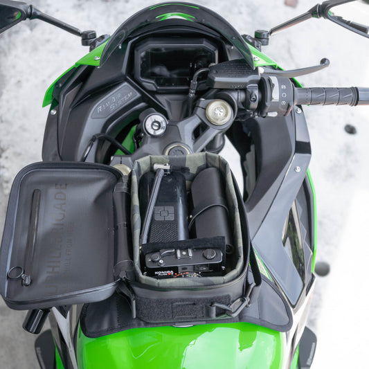 Pre-order (ship in September): "Rainstopper" magnetic tank bag for Kawasaki ZX-4RR