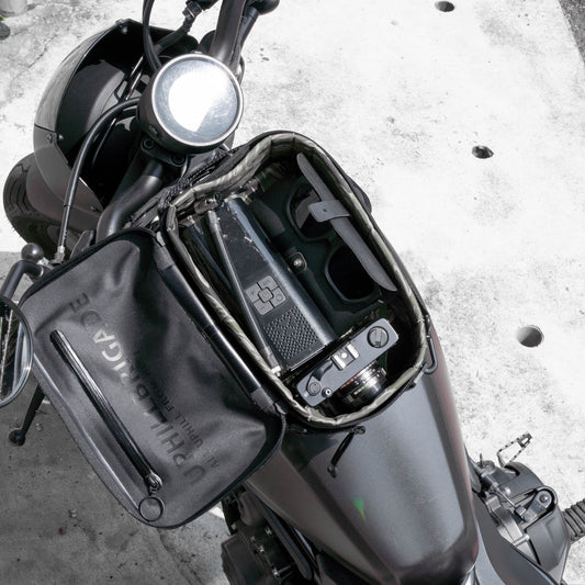 Pre-order (ship in September): "Rainstopper" magnetic tank bag for Honda Rebel 500/250