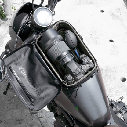 Pre-order (ship in September): "Rainstopper" magnetic tank bag for Honda Rebel 500/250