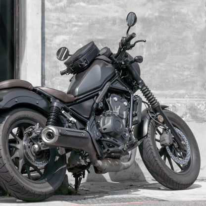 Pre-order (ship in September): "Rainstopper" magnetic tank bag for Honda Rebel 500/250