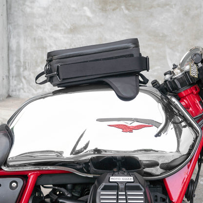 Pre-order special price: "Rainstopper" magnetic tank bag for Moto Guzzi V7