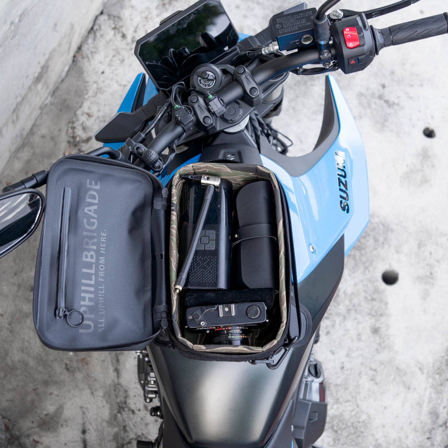 早鳥預購價（九月開始出貨）：上山旅 Rainstopper 防雨磁吸油箱包 Suzuki GSX 8S 適用