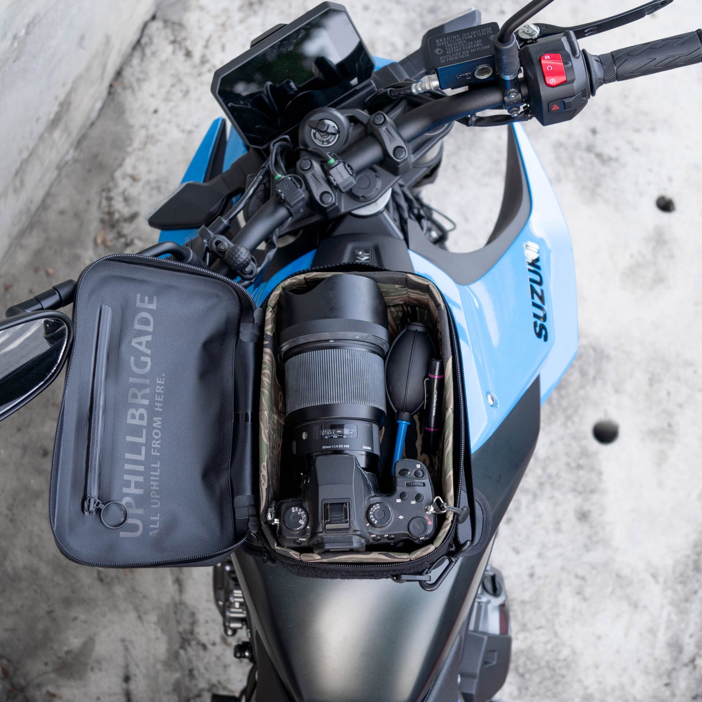 早鳥預購價（九月開始出貨）：上山旅 Rainstopper 防雨磁吸油箱包 Suzuki GSX 8S 適用