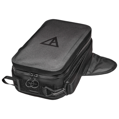 Pre-order: "Rainstopper" water-resistant magnetic motorcycle gas tank bag / convertible sling bag