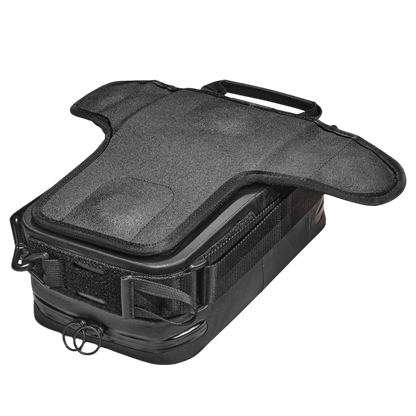 Pre-order: "Rainstopper" water-resistant magnetic motorcycle gas tank bag / convertible sling bag