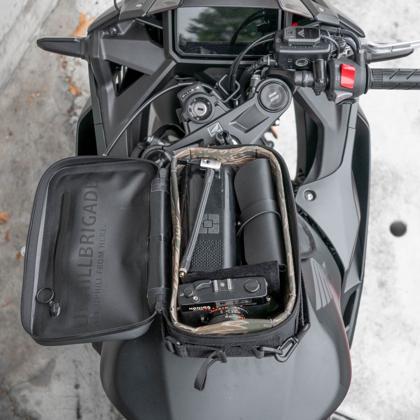 早鳥預購價（九月開始出貨）：上山旅 RAINSTOPPER 防雨磁吸油箱包 Honda CBR500R 適用