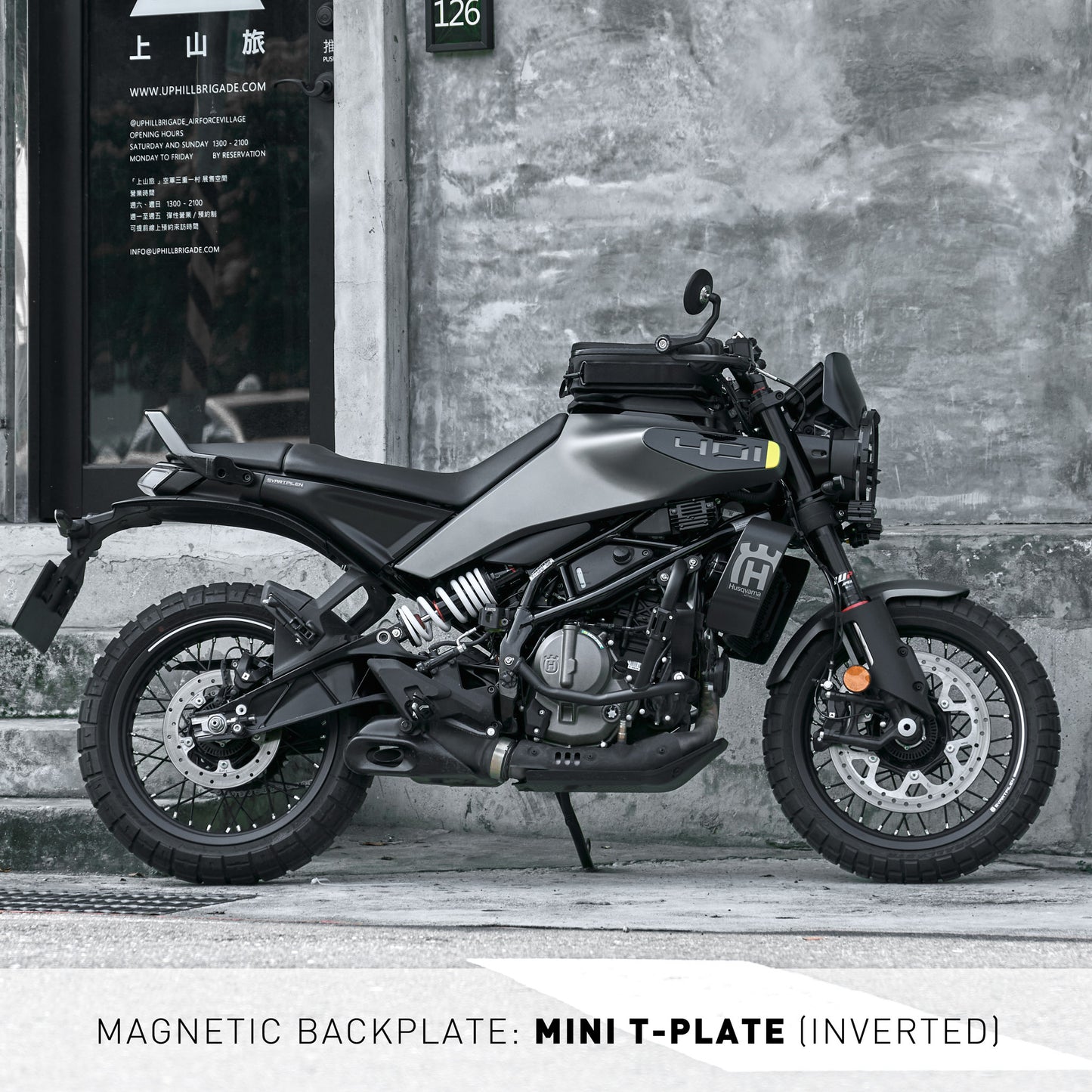 "Rainstopper" magnetic tank bag for Svartpilen 401/250 Gen 3 (2024-)