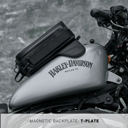 Pre-order special price: "Rainstopper" magnetic tank bag for Harley Davidson Sportster