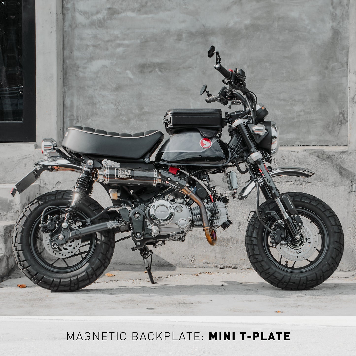 "Rainstopper" magnetic tank bag for Honda Monkey 125