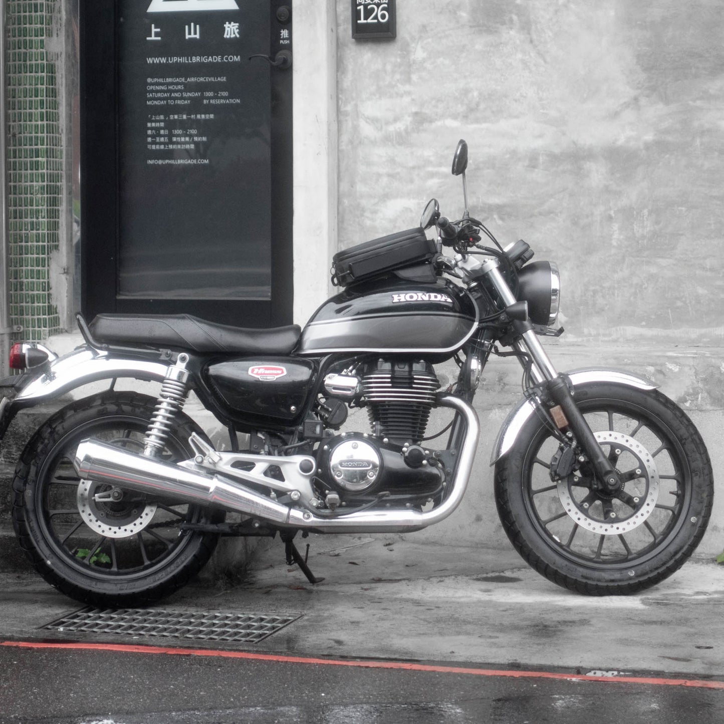 早鳥預購價（九月開始出貨）：上山旅 Rainstopper 防雨磁吸油箱包 Honda CB350/GB350 適用