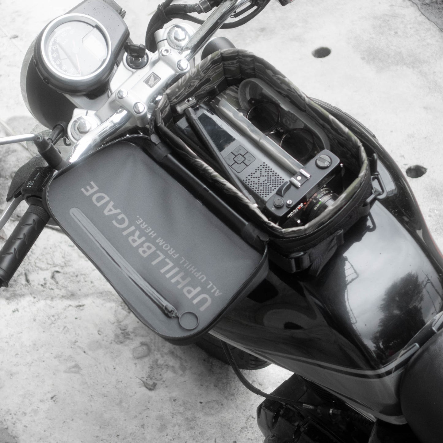 早鳥預購價（九月開始出貨）：上山旅 Rainstopper 防雨磁吸油箱包 Honda CB350/GB350 適用