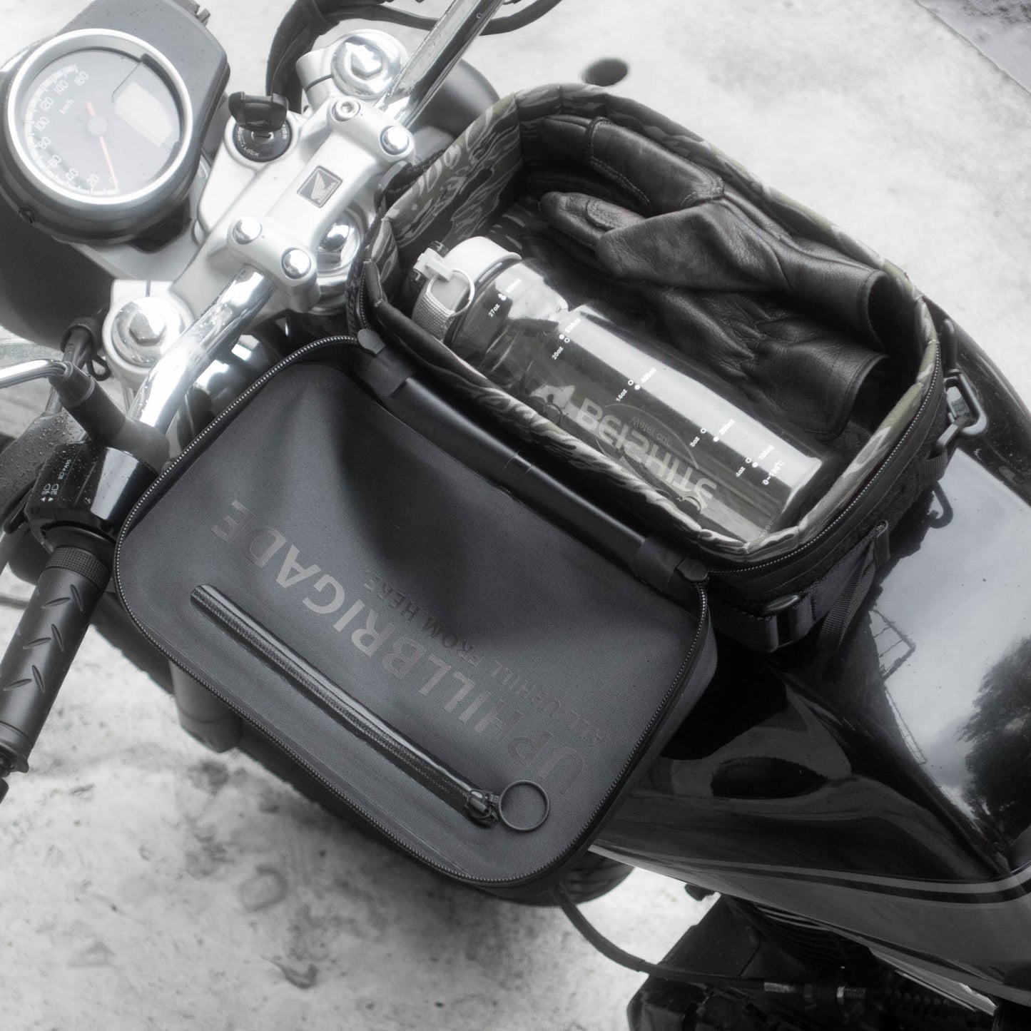 早鳥預購價（九月開始出貨）：上山旅 Rainstopper 防雨磁吸油箱包 Honda CB350/GB350 適用
