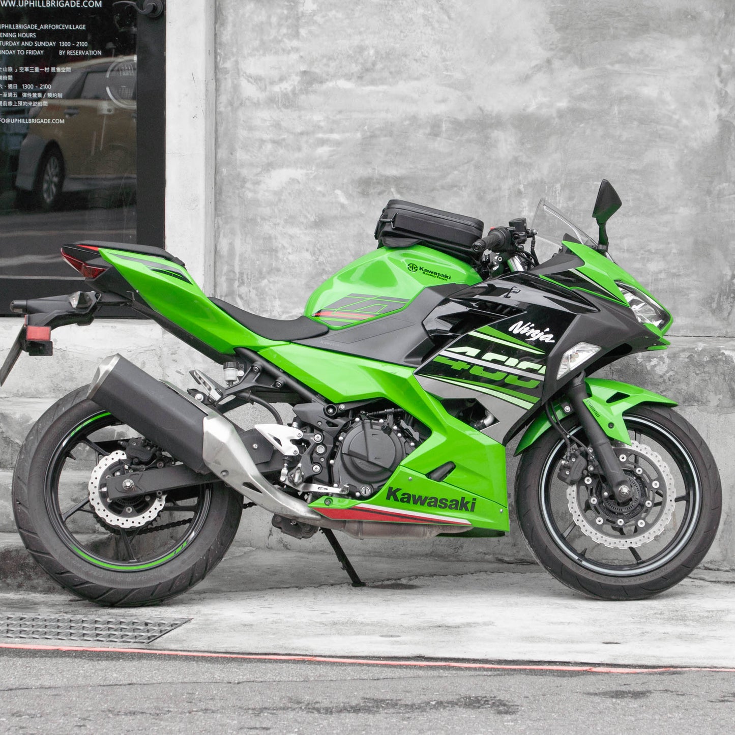早鳥預購價（九月開始出貨）：上山旅 RAINSTOPPER 防雨磁吸油箱包 Kawasaki Ninja 400 (忍400) 適用