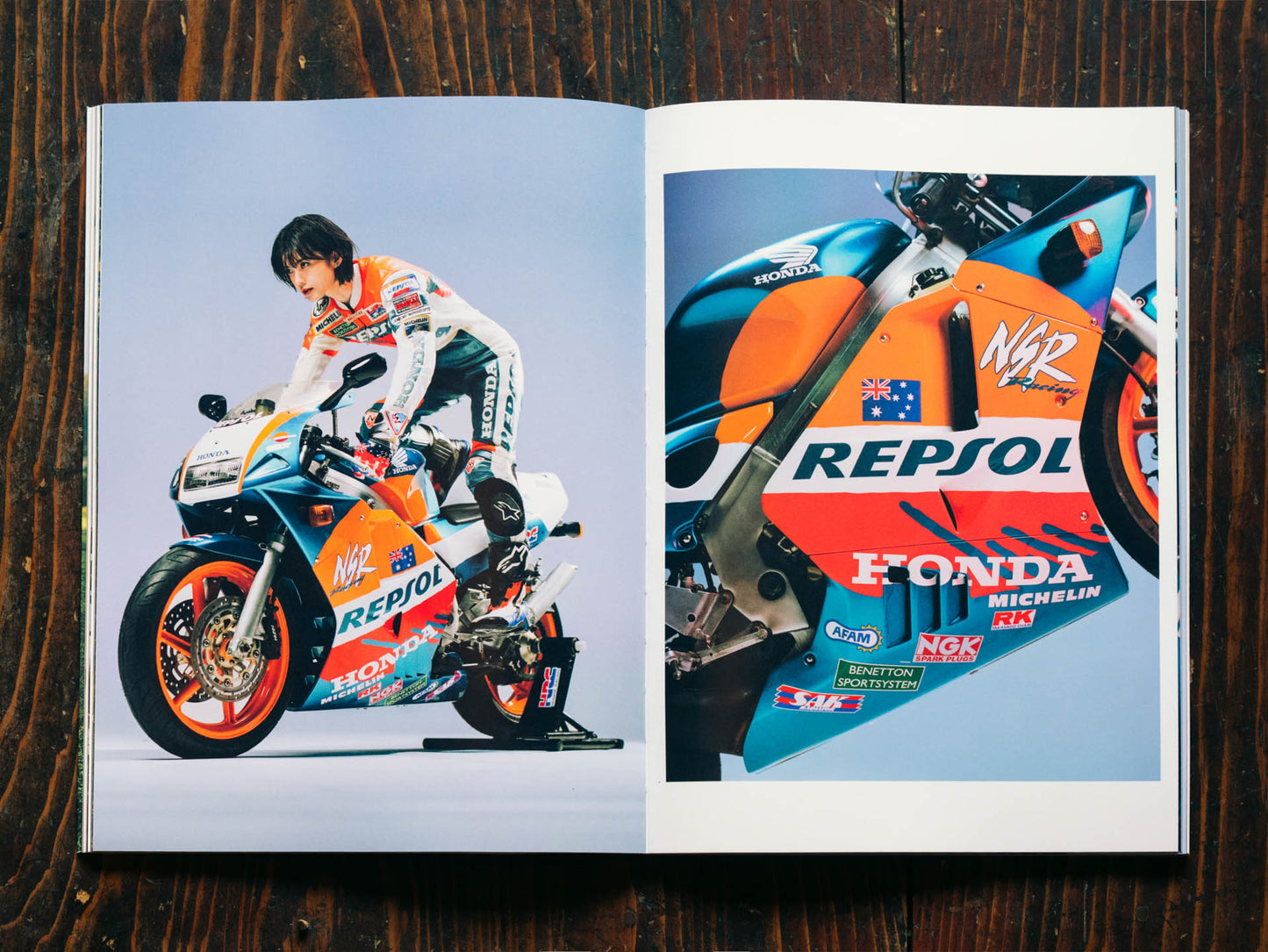 "Engines & Smiles" photobook by Ricor