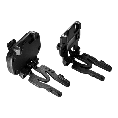 MOLLE single-slot pull-cord magnetic buckle (male + female set) x2, for long rectangular pouches
