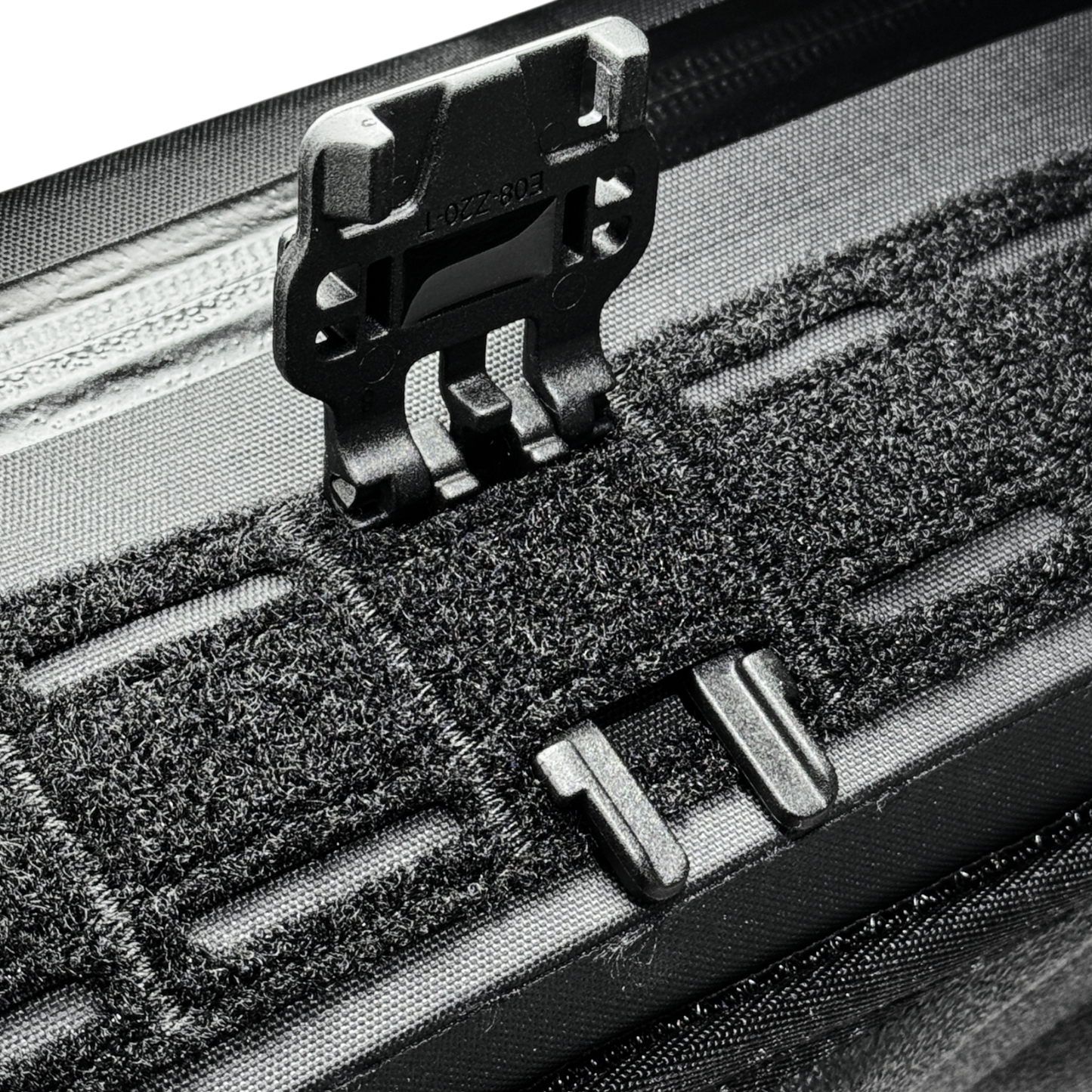 MOLLE single-slot pull-cord magnetic buckle (male + female set) x2, for long rectangular pouches