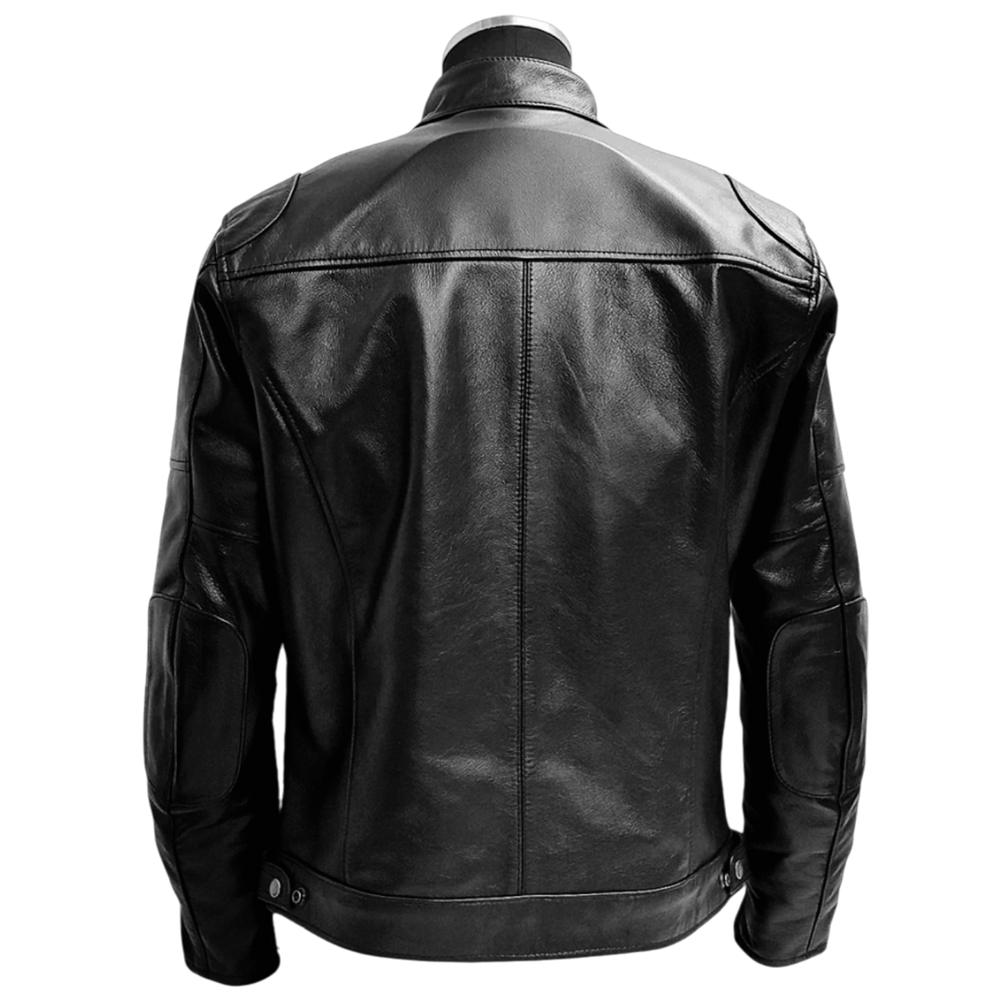 Rookie Leathers single Rider cowhide leather jacket spring/summer (with motorcycle protector pad pockets)