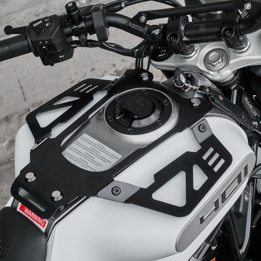 Steel tank rack for Husqvarna Vitpilen (& Svartpilen) 401/250/200/125 Gen 2 (2020-2023)