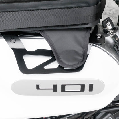 Pre-order (ship in September): "Rainstopper" magnetic tank bag for Husqvarna Vitpilen Gen 2 (2020-2023) with steel tank rack
