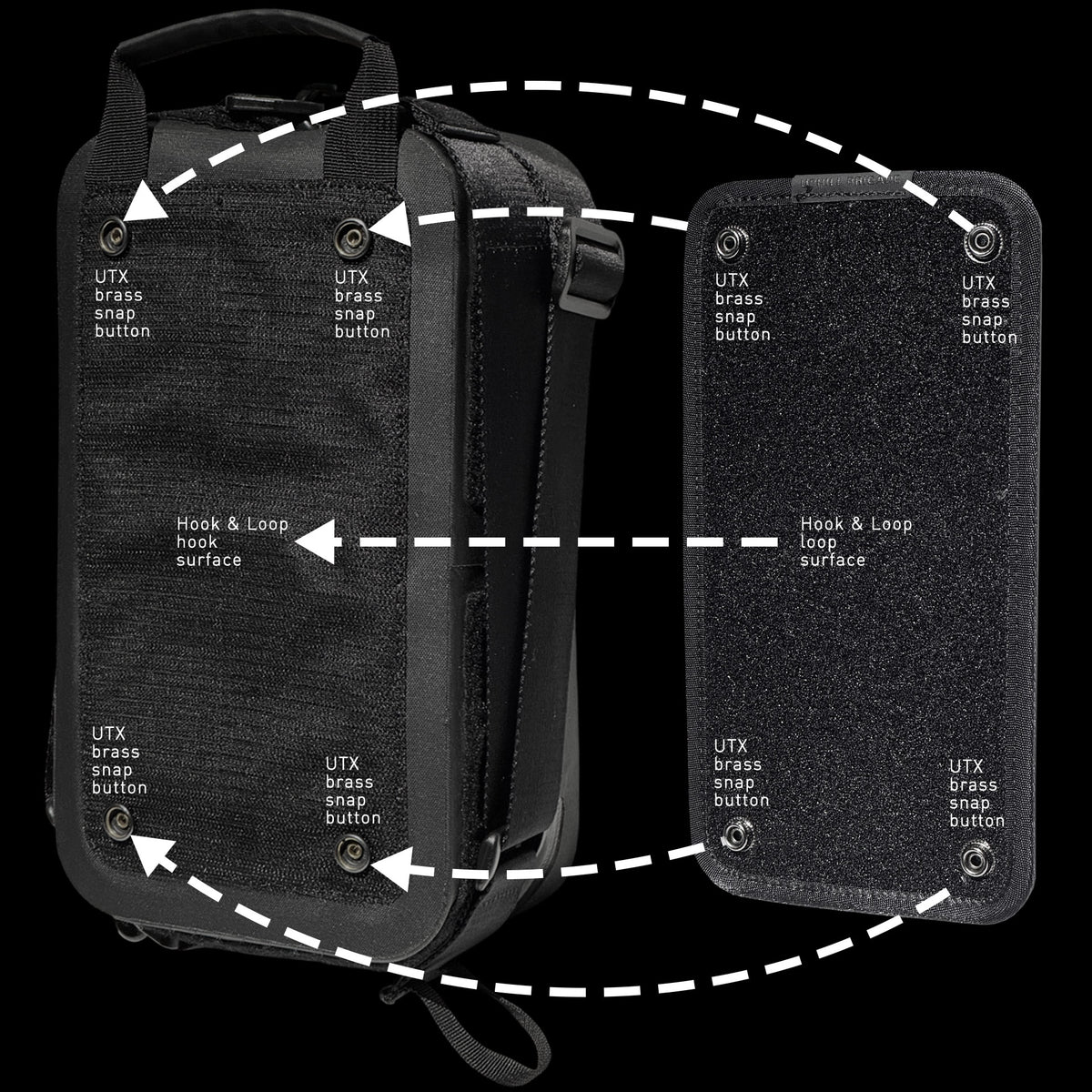 Magnetic Back Plate (detachable)