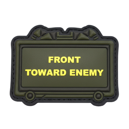 "Front Toward Enemy" rubber PVC patch