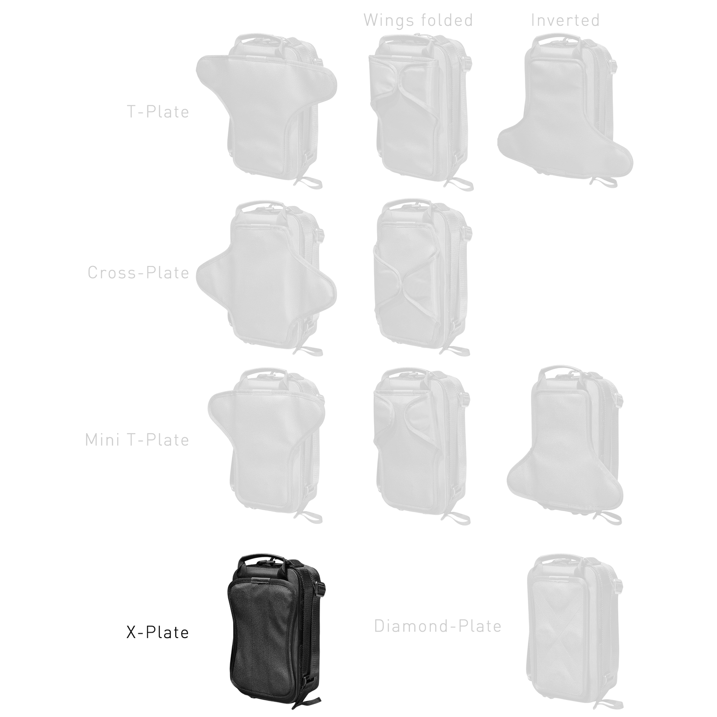 Magnetic Back Plate (detachable)