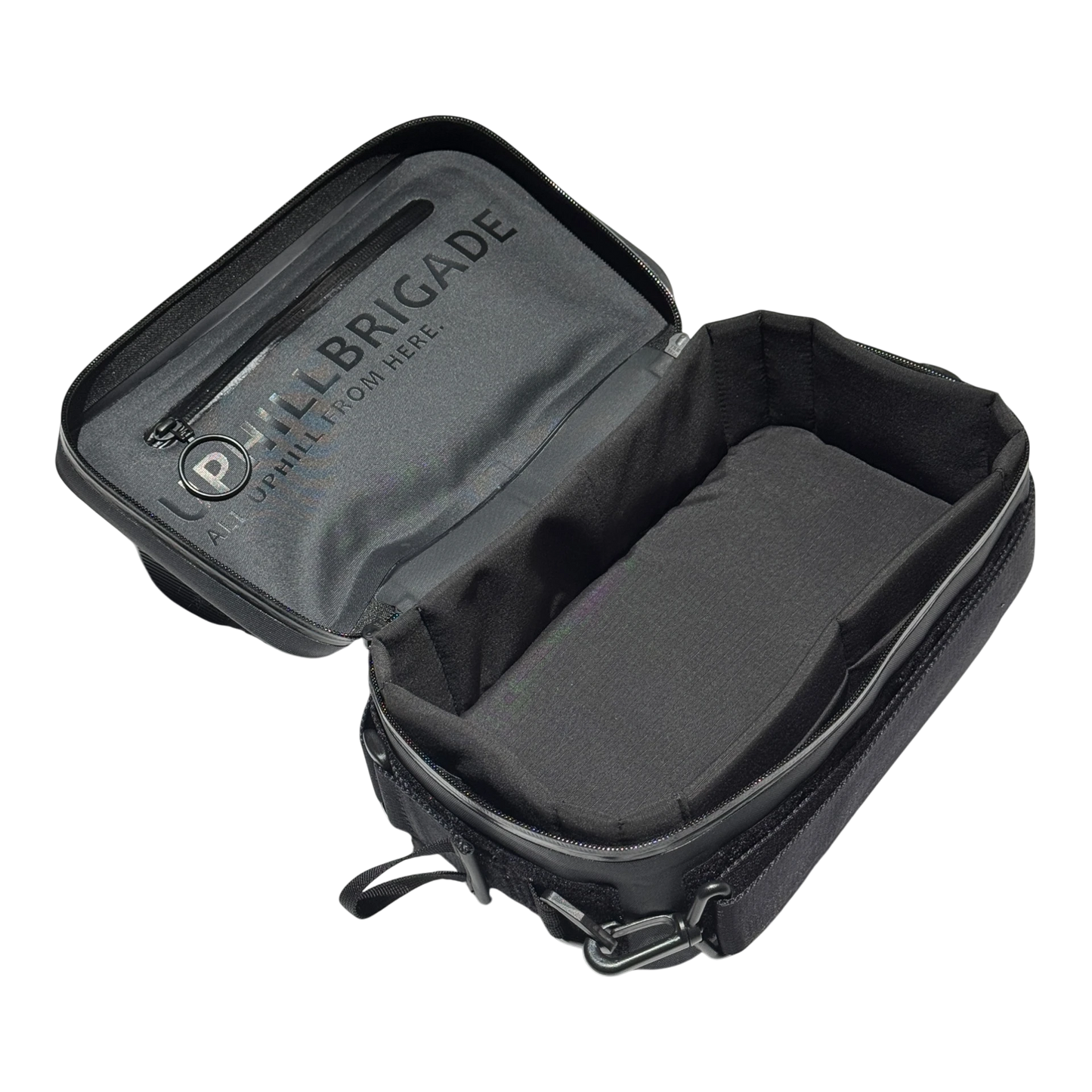 rainproof magnetic motorcycle tank bag that converts to a shoulder bag in less than a second