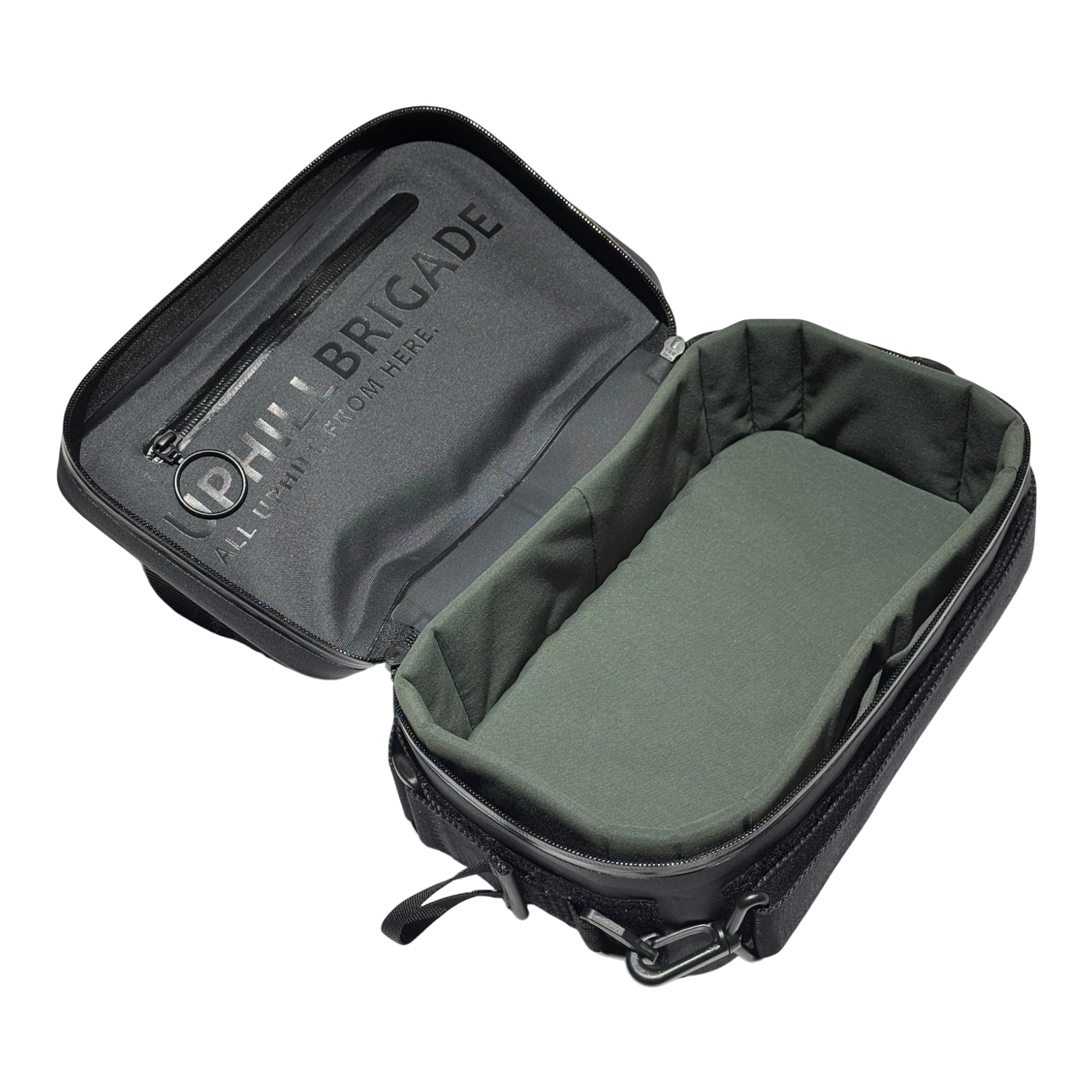 rainproof magnetic motorcycle tank bag that converts to a shoulder bag in less than a second