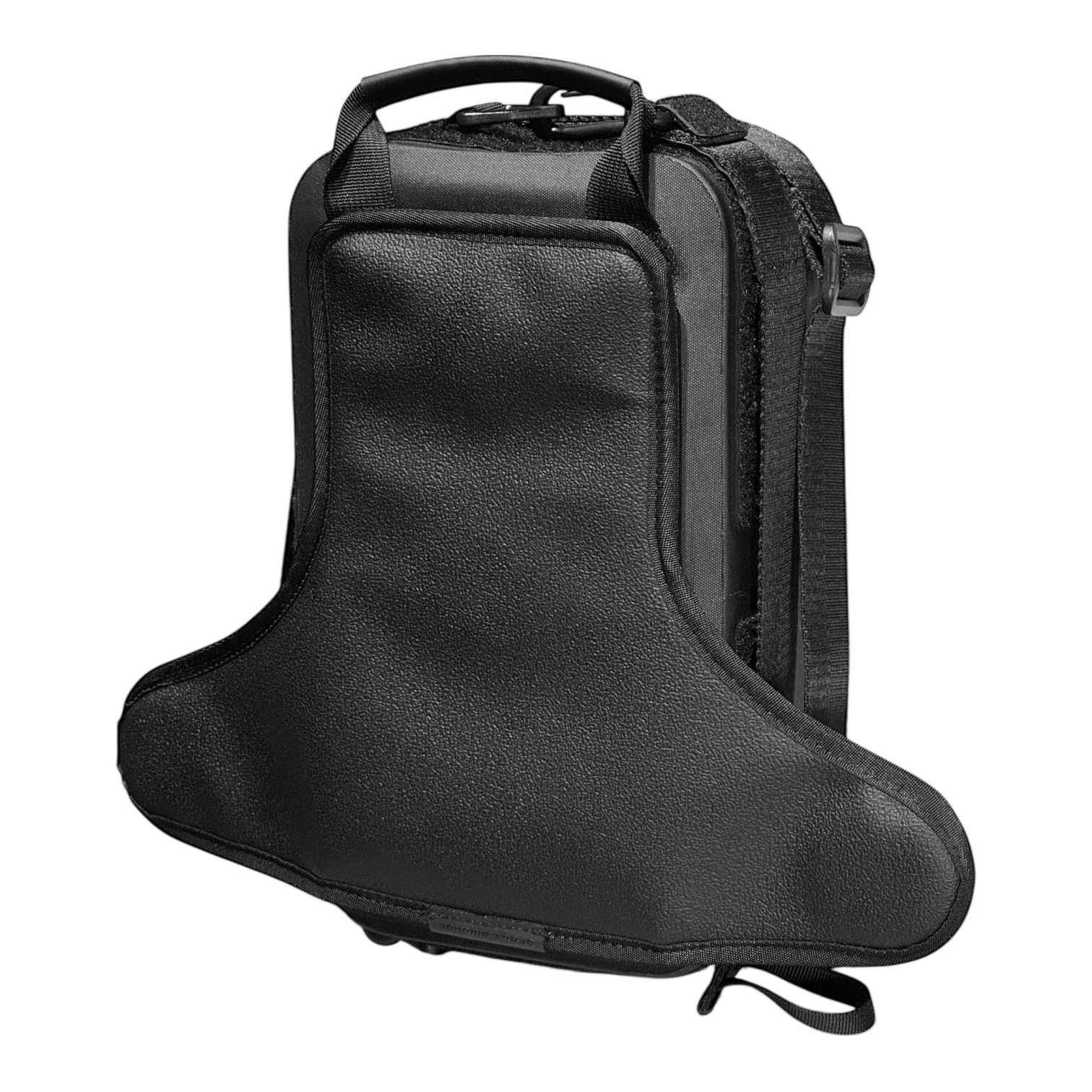 rainproof magnetic motorcycle tank bag that converts to a shoulder bag in less than a second