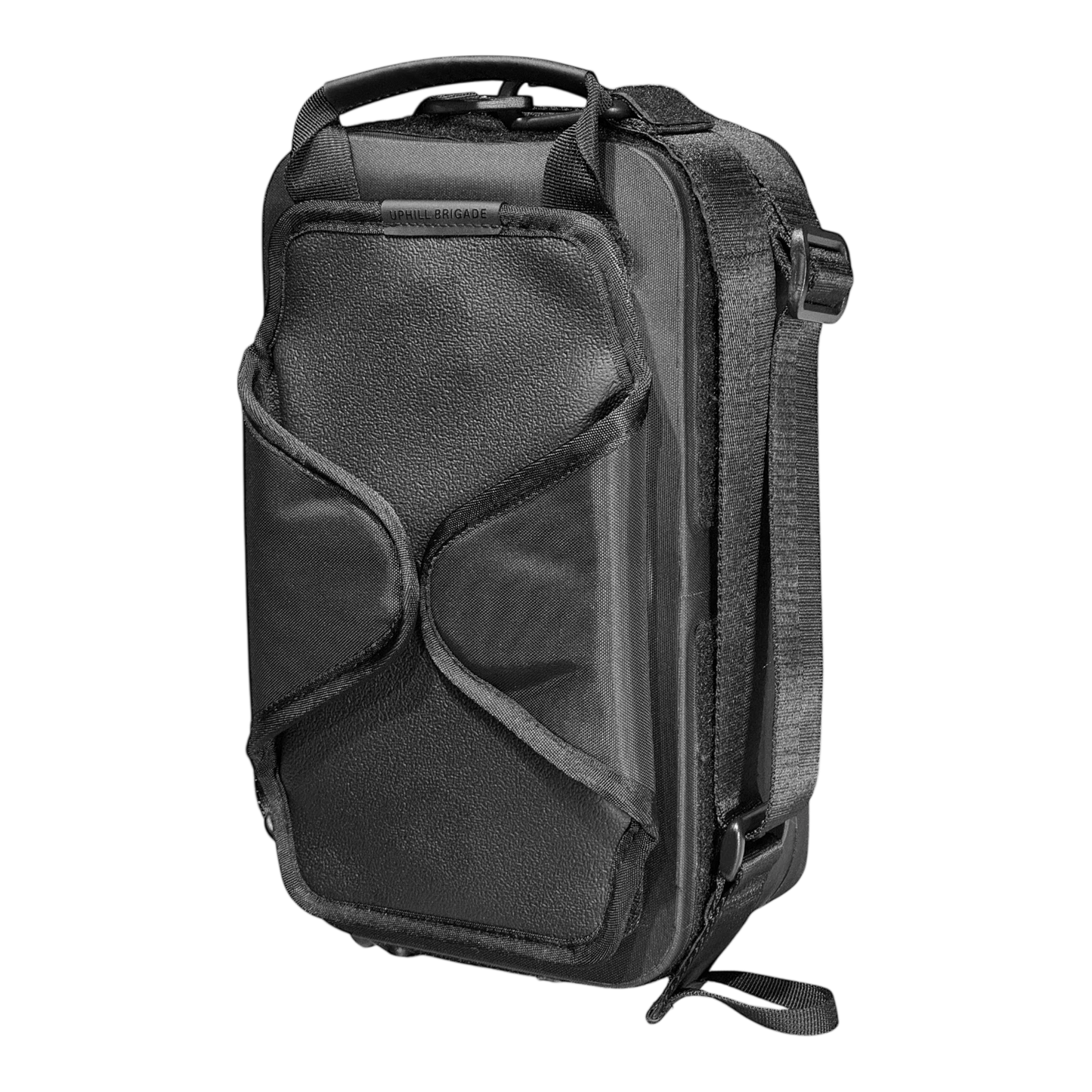 rainproof magnetic motorcycle tank bag that converts to a shoulder bag in less than a second
