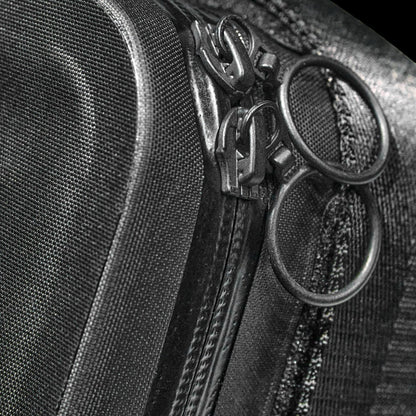 rainproof magnetic motorcycle tank bag that converts to a shoulder bag in less than a second